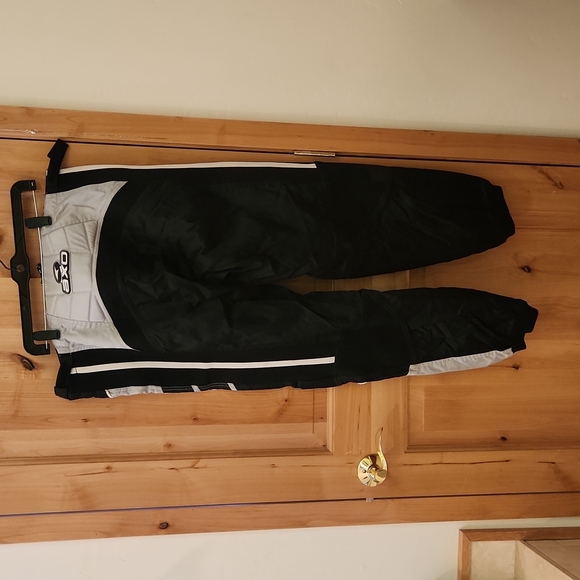 AXO Riding pants size 38 black and silver - Picture 3 of 5